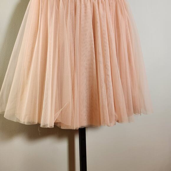 SHERRI HILL NWT Blush Pink Lace Mini Dress, Size 8 - Picture 10 of 16